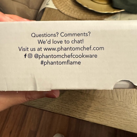 Phantom Chef 8" Fry Pan - Blue - Picture 3 of 5